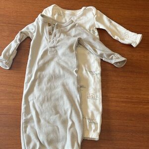 Two carters sleep sacks- premie size but fit my newborn up to 9 lbs